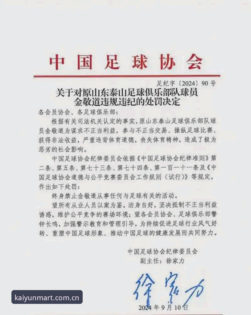 开云官网入口安装失败 足协第三批禁足名单发布:5大环节全面解析,65人涉案背后的足球生态反思